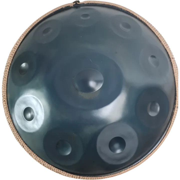 Handpan utilisé dans les bains sonores